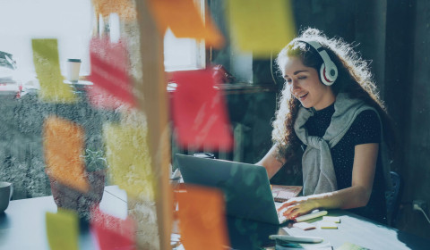 young working woman
